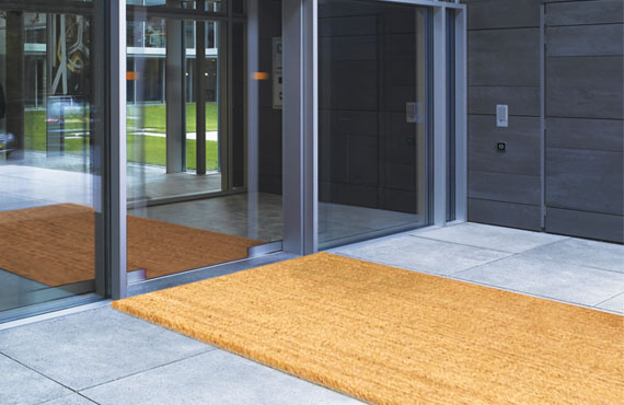 Tapis d'entrée en Coco Paillasson Fibres en Coco Naturel – Effet