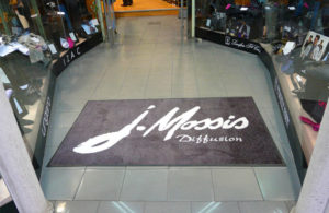 Tapis nylon logo